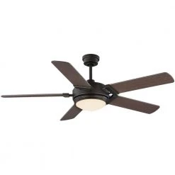 Home Decorators Collection Blakeridge 60 in. White Color Changing Integrated LED Bronze Indoor/Outdoor Ceiling Fan with Light Kit and Remote -Flora Home Decorators Soldes bronze home decorators collection ceiling fans with lights 59260 c3 1000