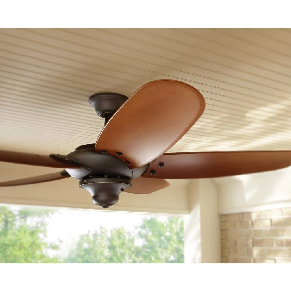 Home Decorators Collection Altura 60 in. Indoor/Outdoor Oil-Rubbed Bronze Ceiling Fan with Downrod and Reversible Motor; Light Kit Adaptable 15 Home Decorators Collection Altura 60 in. Indoor/Outdoor Oil-Rubbed Bronze Ceiling Fan with Downrod and Reversible Motor; Light Kit Adaptable - Image 13