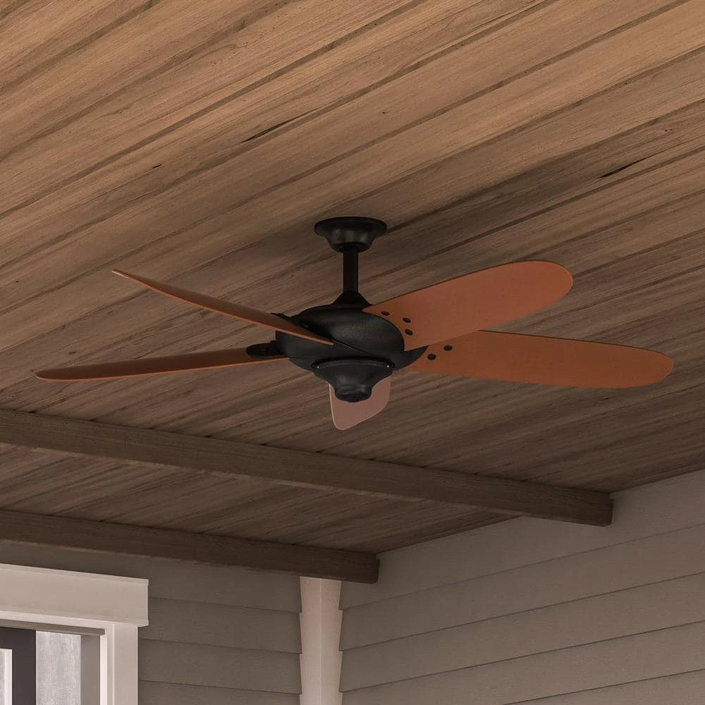 Home Decorators Collection Altura 60 in. Indoor/Outdoor Oil-Rubbed Bronze Ceiling Fan with Downrod and Reversible Motor; Light Kit Adaptable 11 Home Decorators Collection Altura 60 in. Indoor/Outdoor Oil-Rubbed Bronze Ceiling Fan with Downrod and Reversible Motor; Light Kit Adaptable - Image 9