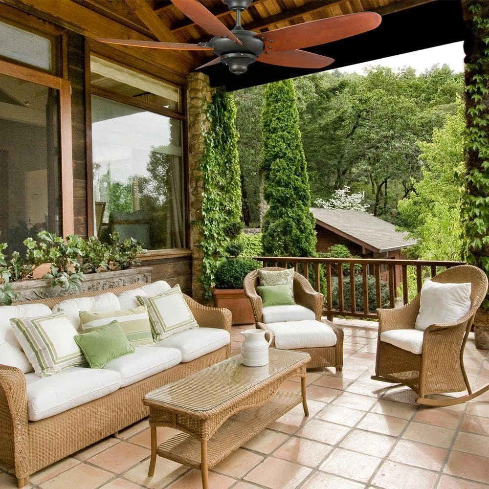 Home Decorators Collection Altura 60 in. Indoor/Outdoor Oil-Rubbed Bronze Ceiling Fan with Downrod and Reversible Motor; Light Kit Adaptable 13 Home Decorators Collection Altura 60 in. Indoor/Outdoor Oil-Rubbed Bronze Ceiling Fan with Downrod and Reversible Motor; Light Kit Adaptable - Image 11