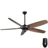 Home Decorators Collection Altura II 68 in. Indoor Bronze Ceiling Fan with Downrod, Remote and Reversible Motor; Light Kit Adaptable -Flora Home Decorators Soldes bronze home decorators collection ceiling fans without lights 94468 64 1000
