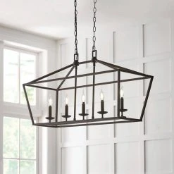 Home Decorators Collection Weyburn 5-Light 36 in. Bronze Caged Farmhouse Linear Island Hanging Chandelier for Kitchen 23 Home Decorators Collection Weyburn 5-Light 36 in. Bronze Caged Farmhouse Linear Island Hanging Chandelier for Kitchen -Flora Home Decorators Soldes bronze home decorators collection chandeliers 5 76201 31 1000