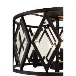 Home Decorators Collection Tessali 16 in. 3-Light Bronze Prismatic Glass Flush Mount Ceiling Light -Flora Home Decorators Soldes bronze home decorators collection flush mount lights 20364 001 c3 1000