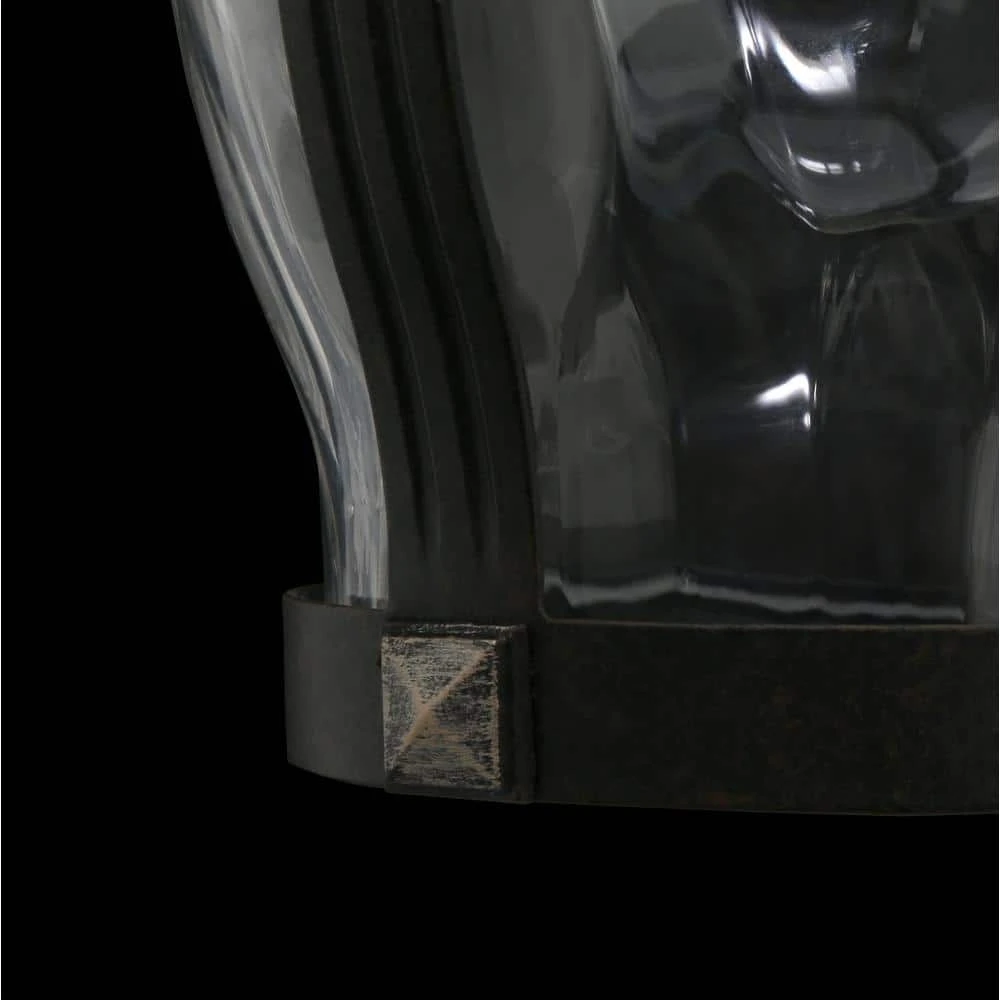 Home Decorators Collection McCarthy 1-Light Bronze Outdoor Wall Lantern Sconce 5 Home Decorators Collection McCarthy 1-Light Bronze Outdoor Wall Lantern Sconce - Image 3