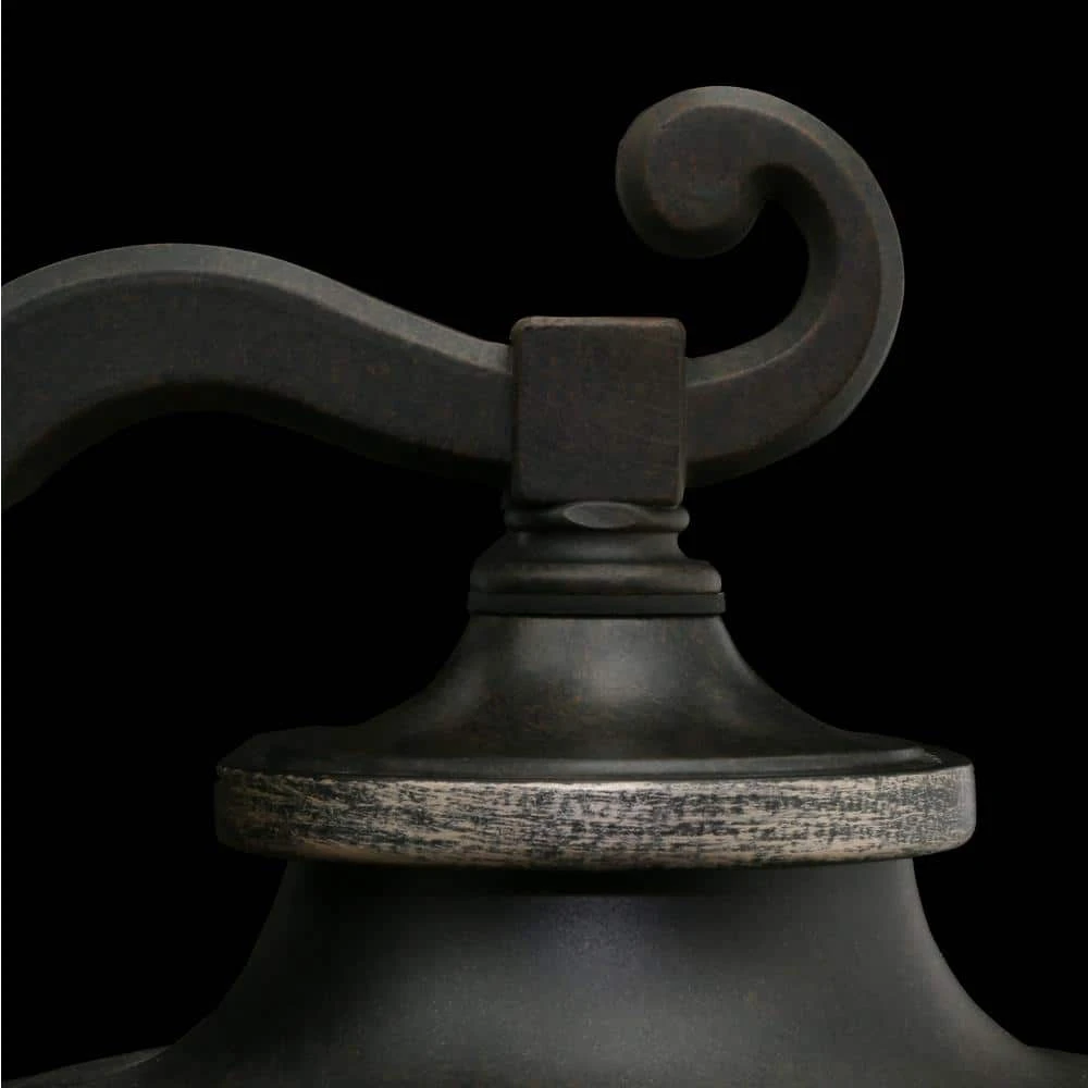 Home Decorators Collection McCarthy 1-Light Bronze Outdoor Wall Lantern Sconce 6 Home Decorators Collection McCarthy 1-Light Bronze Outdoor Wall Lantern Sconce - Image 4