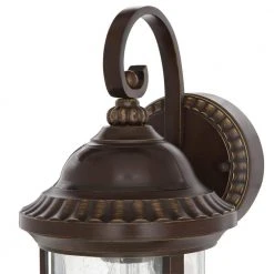 Home Decorators Collection Cambridge Bronze Motion Sensing Outdoor Coach Light Sconce -Flora Home Decorators Soldes bronze home decorators collection outdoor sconces gem1691am 6 40 1000