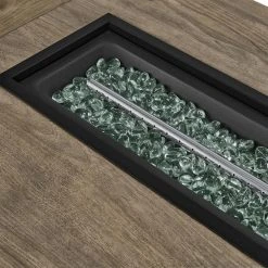 Home Decorators Collection Wenmare 25.98 in. x 24.80 in. Rectangular Steel Propane Gas Brown Fire Pit -Flora Home Decorators Soldes brown home decorators collection gas fire pits fhts80287 a0 1000