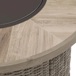 Home Decorators Collection Avondale 39.96 in. x 25 in. Round Steel Propane Gas Brown Fire Pit -Flora Home Decorators Soldes brown home decorators collection gas fire pits fhws80108 66 1000