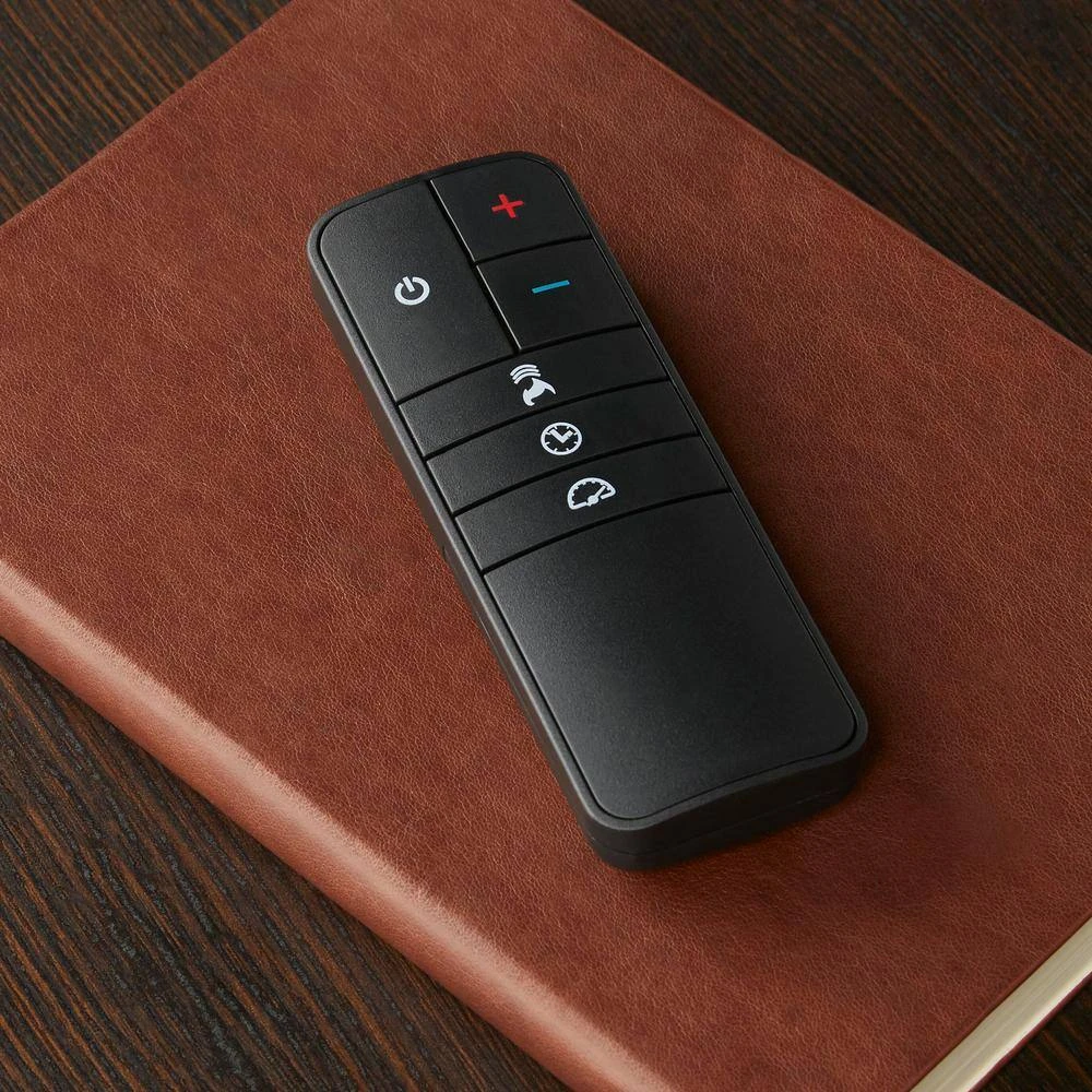 Home Decorators Collection Whittington 50 in. Freestanding Electric Fireplace in Brushed Dark Pine with Gray Faux Stone 7 Home Decorators Collection Whittington 50 in. Freestanding Electric Fireplace in Brushed Dark Pine with Gray Faux Stone - Image 5