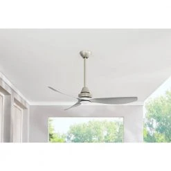 Home Decorators Collection Levanto 52 in. Integrated LED Indoor/Outdoor Brushed Nickel Ceiling Fan with Light Kit -Flora Home Decorators Soldes brushed nickel home decorators collection ceiling fans with lights 34601 e1 1000
