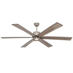 Home Decorators Collection Statewood 70 in. Indoor LED Brushed Nickel Ceiling Fan with Light Kit, Downrod, Remote Control and 6 Reversible Blades -Flora Home Decorators Soldes brushed nickel home decorators collection ceiling fans with lights 51770 44 1000