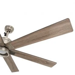 Home Decorators Collection Statewood 70 in. Indoor LED Brushed Nickel Ceiling Fan with Light Kit, Downrod, Remote Control and 6 Reversible Blades -Flora Home Decorators Soldes brushed nickel home decorators collection ceiling fans with lights 51770 fa 1000
