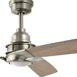 Home Decorators Collection Ester 54 in. White Color Changing Integrated LED Indoor/Outdoor Brushed Nickel Ceiling Fan with Light Kit and Remote -Flora Home Decorators Soldes brushed nickel home decorators collection ceiling fans with lights 52155 31 1000