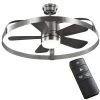 Home Decorators Collection Harrington 36 in. White Color Changing Integrated LED Brushed Nickel Ceiling Fan with Light Kit and Remote Control -Flora Home Decorators Soldes brushed nickel home decorators collection ceiling fans with lights 59236 64 1000