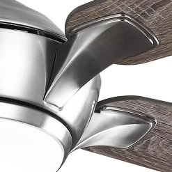 Home Decorators Collection Chelton 46 in. White Color Changing Integrated LED Brushed Nickel Ceiling Fan with Light Kit and Remote Control -Flora Home Decorators Soldes brushed nickel home decorators collection ceiling fans with lights 59246 1f 1000