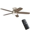 Home Decorators Collection Ashby Park 52 in. White Color Changing Integrated LED Brushed Nickel Ceiling Fan with Light Kit and Remote Control -Flora Home Decorators Soldes brushed nickel home decorators collection ceiling fans with lights 59252 64 1000