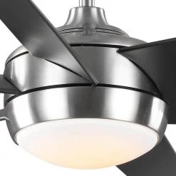 Home Decorators Collection Windward 68 in. White Color Changing Integrated LED Brushed Nickel Ceiling Fan with Light Kit, DC Motor and Remote -Flora Home Decorators Soldes brushed nickel home decorators collection ceiling fans with lights 68000 c3 1000