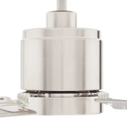 Home Decorators Collection Railey 60 in. LED Indoor Brushed Nickel Ceiling Fan with Light Kit and Remote Control -Flora Home Decorators Soldes brushed nickel home decorators collection ceiling fans with lights yg446 bn 1d 1000