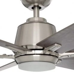Home Decorators Collection Kensgrove 64 in. Integrated LED Brushed Nickel Ceiling Fan with Light and Remote Control -Flora Home Decorators Soldes brushed nickel home decorators collection ceiling fans with lights yg493d bn 1f 1000