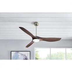 Home Decorators Collection Marlon 66 in. Integrated LED Indoor Brushed Nickel Ceiling Fan with Light and Remote Control 12 Home Decorators Collection Marlon 66 in. Integrated LED Indoor Brushed Nickel Ceiling Fan with Light and Remote Control -Flora Home Decorators Soldes brushed nickel home decorators collection ceiling fans with lights yg825 bn e1 1000