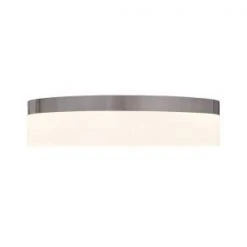 Home Decorators Collection 13.75 in. 21-Watt Brushed Nickel Integrated LED Ceiling Flush Mount -Flora Home Decorators Soldes brushed nickel home decorators collection flush mount lights 20747 001 1d 1000