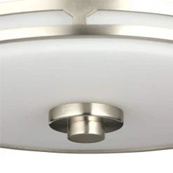 Home Decorators Collection Portland Court 14 in. Brushed Nickel LED Flush Mount Ceiling Light 15 Home Decorators Collection Portland Court 14 in. Brushed Nickel LED Flush Mount Ceiling Light -Flora Home Decorators Soldes brushed nickel home decorators collection flush mount lights 23952 77 1000