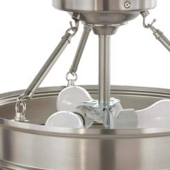 Home Decorators Collection Grafton 3-Light Brushed Nickel Semi Flush Mount Ceiling Light -Flora Home Decorators Soldes brushed nickel home decorators collection flush mount lights 23955 4f 1000