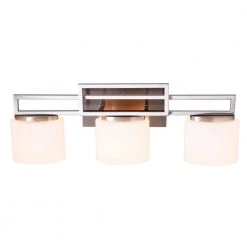 Home Decorators Collection Tustna 3-Light Brushed Nickel Bathroom Vanity Light with Opal Glass Shades -Flora Home Decorators Soldes brushed nickel home decorators collection vanity lighting 20366 001 c3 1000