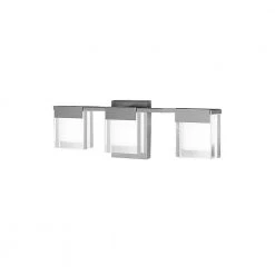 Home Decorators Collection VICINO 3-Light Brushed Nickel Integrated LED Bathroom Vanity Light Bar -Flora Home Decorators Soldes brushed nickel home decorators collection vanity lighting 204984a c3 1000