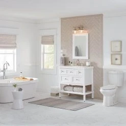 Home Decorators Collection Glenhurst 16 in. 2-Light Brushed Nickel Farmhouse Bathroom Vanity Light Fixture with Metal Shades -Flora Home Decorators Soldes brushed nickel home decorators collection vanity lighting hd 8002 bn fa 1000