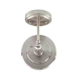 Home Decorators Collection 1-Light Brushed Nickel Wall Sconce -Flora Home Decorators Soldes brushed nickel home decorators collection wall sconces 20531 000 4f 1000