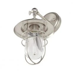 Home Decorators Collection 1-Light Brushed Nickel Wall Sconce -Flora Home Decorators Soldes brushed nickel home decorators collection wall sconces 20531 000 c3 1000