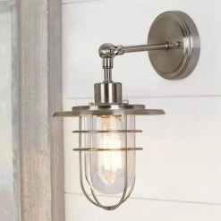 Home Decorators Collection 1-Light Brushed Nickel Wall Sconce -Flora Home Decorators Soldes brushed nickel home decorators collection wall sconces 20531 000 d4 1000