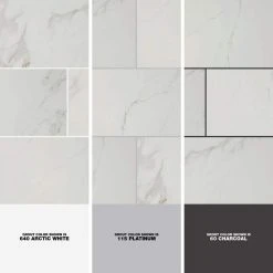 Home Decorators Collection Carrara 12 in. x 24 in. Polished Porcelain Stone Look Floor and Wall Tile (16 sq. ft./Case) -Flora Home Decorators Soldes carrara home decorators collection porcelain tile nhdcarr1224p 1d 1000