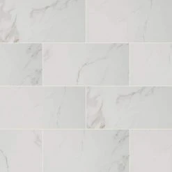 Home Decorators Collection Carrara 12 in. x 24 in. Polished Porcelain Floor and Wall Tile (2 sq. ft./Each)