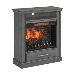 Home Decorators Collection Haswell 30.75 in. Freestanding Electric Fireplace TV Stand in Cashmere -Flora Home Decorators Soldes cashmere home decorators collection freestanding electric fireplaces 2291fm 23 259 40 1000