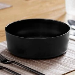 Home Decorators Collection Trenblay Melamine Dinnerware Set in Charcoal Black (Service For 4) -Flora Home Decorators Soldes charcoal black home decorators collection dinnerware sets tpl1105mdsbb 4f 1000