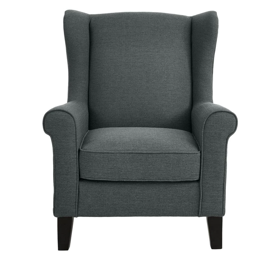 Home Decorators Collection Larkyn Charcoal Upholstered Accent Chair 3 Home Decorators Collection Larkyn Charcoal Upholstered Accent Chair
