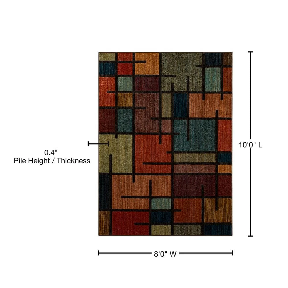 Home Decorators Collection Fairfield Charcoal 8 ft. x 10 ft. Area Rug 10 Home Decorators Collection Fairfield Charcoal 8 ft. x 10 ft. Area Rug - Image 8