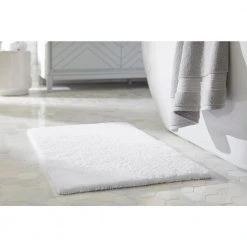 Home Decorators Collection Charcoal 24 in. x 40 in. Cotton Reversible Bath Rug -Flora Home Decorators Soldes charcoal home decorators collection bathroom rugs bath mats hmt443 charcoal 66 1000