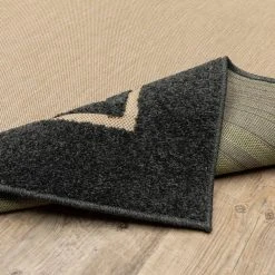 Home Decorators Collection Bondi Charcoal 10 ft. x 13 ft. Outdoor Area Rug -Flora Home Decorators Soldes charcoal home decorators collection outdoor rugs 9906160210 c3 1000