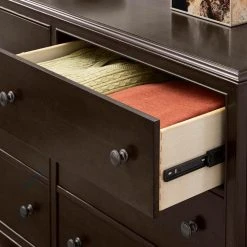 Home Decorators Collection Bonterra 6-Drawer Chocolate Dresser (56.69 in. W x 24.41 in. D x 35.85 in H) -Flora Home Decorators Soldes chocolate home decorators collection dressers hd 002 dr ch 66 1000