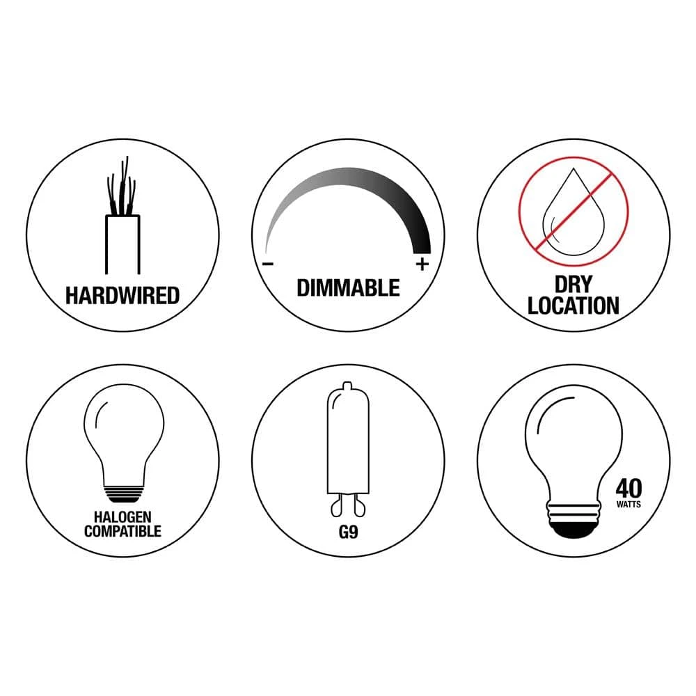 Home Decorators Collection Saynsberry 11.5 in. 3-Light Polished Chrome and Crystal Drum Shape Flush Mount Bedroom Ceiling Light Fixture 5 Home Decorators Collection Saynsberry 11.5 in. 3-Light Polished Chrome and Crystal Drum Shape Flush Mount Bedroom Ceiling Light Fixture - Image 3