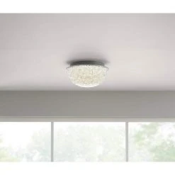 Home Decorators Collection Ellis Place 12.25 in. Chrome LED Round Flush Mount, Modern Ceiling Light 23 Home Decorators Collection Ellis Place 12.25 in. Chrome LED Round Flush Mount, Modern Ceiling Light -Flora Home Decorators Soldes chrome home decorators collection flush mount lights hd4971a 76 1000