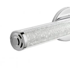 Home Decorators Collection Sibley 24 in. 1-Light Chrome LED Bathroom Vanity Light Bar -Flora Home Decorators Soldes chrome home decorators collection vanity lighting 21193 1d 1000