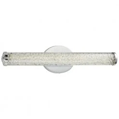 Home Decorators Collection Sibley 24 in. 1-Light Chrome LED Bathroom Vanity Light Bar -Flora Home Decorators Soldes chrome home decorators collection vanity lighting 21193 c3 1000