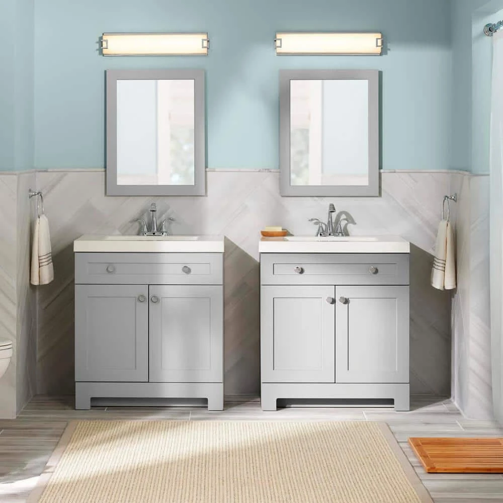 Home Decorators Collection Grandale 23.25 in. Chrome LED Vanity Light 6 Home Decorators Collection Grandale 23.25 in. Chrome LED Vanity Light - Image 4