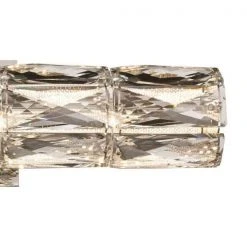 Home Decorators Collection Keighley 18 in. 1-Light Chrome LED Crystal Bathroom Vanity Light Fixture Bar -Flora Home Decorators Soldes chrome home decorators collection vanity lighting 4151 ndm 18 c3 1000