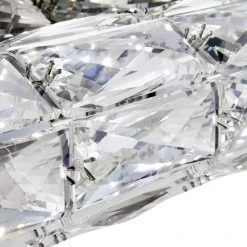 Home Decorators Collection Keighley 24 in. 1-Light Chrome Integrated LED Bathroom Vanity Light Bar with Crystal Shade -Flora Home Decorators Soldes chrome home decorators collection vanity lighting 4151 ndm 40 1000