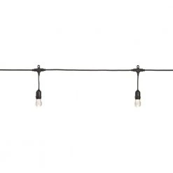 Home Decorators Collection 12-Light 24 ft. Integrated LED String Light with Color Changing Bulbs -Flora Home Decorators Soldes clear bulb with black cable home decorators collection string lights tw01l003wrgb12 fa 1000